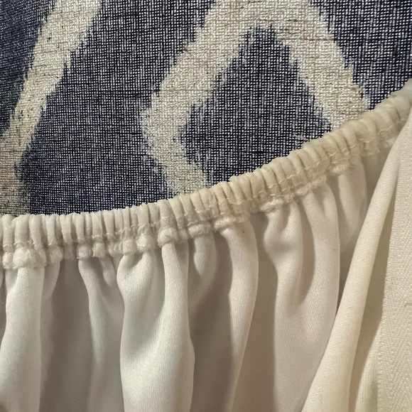 Lulus Always Loving You White Pleated One Shoulder Midi Dress Size L - Picture 5 of 9